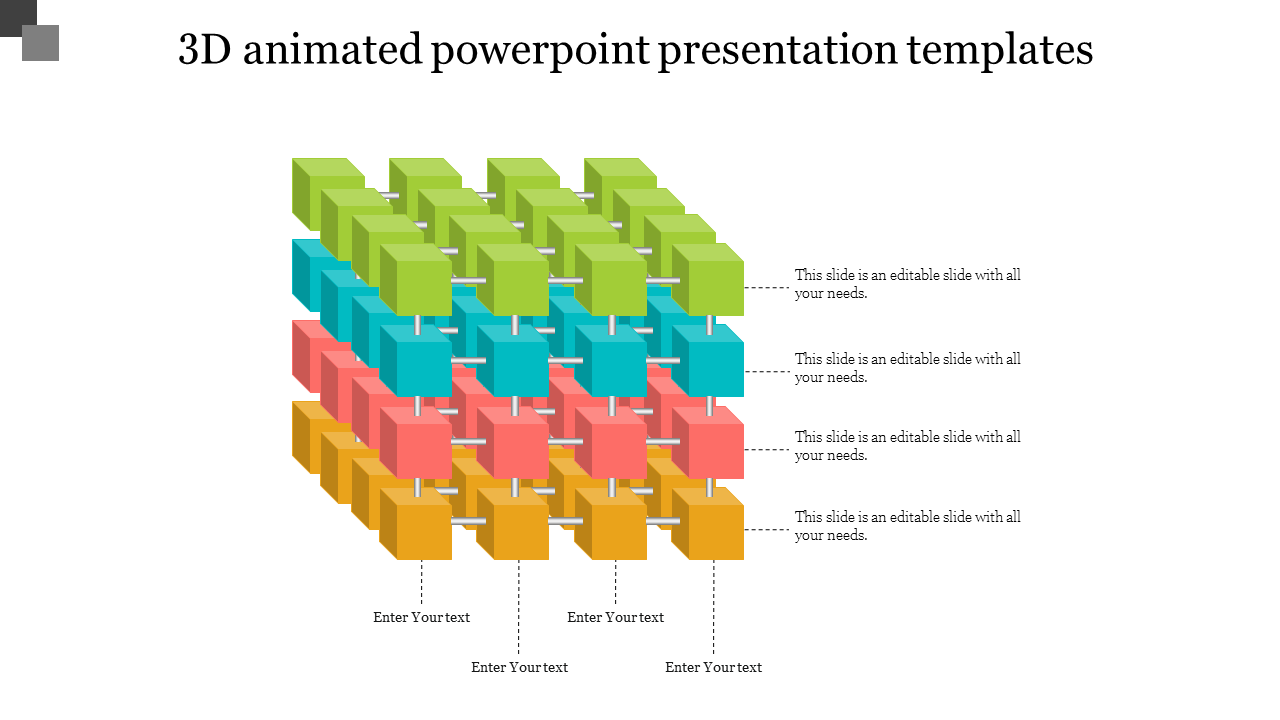 3D  Animated powerpoint presentation templates